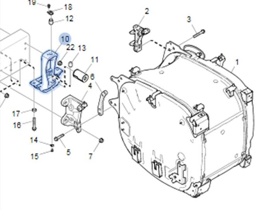 SCANIA 2752016 кронштейн глушителя СКАНИЯ 2752016 Санкт-Петербург - изображение 1