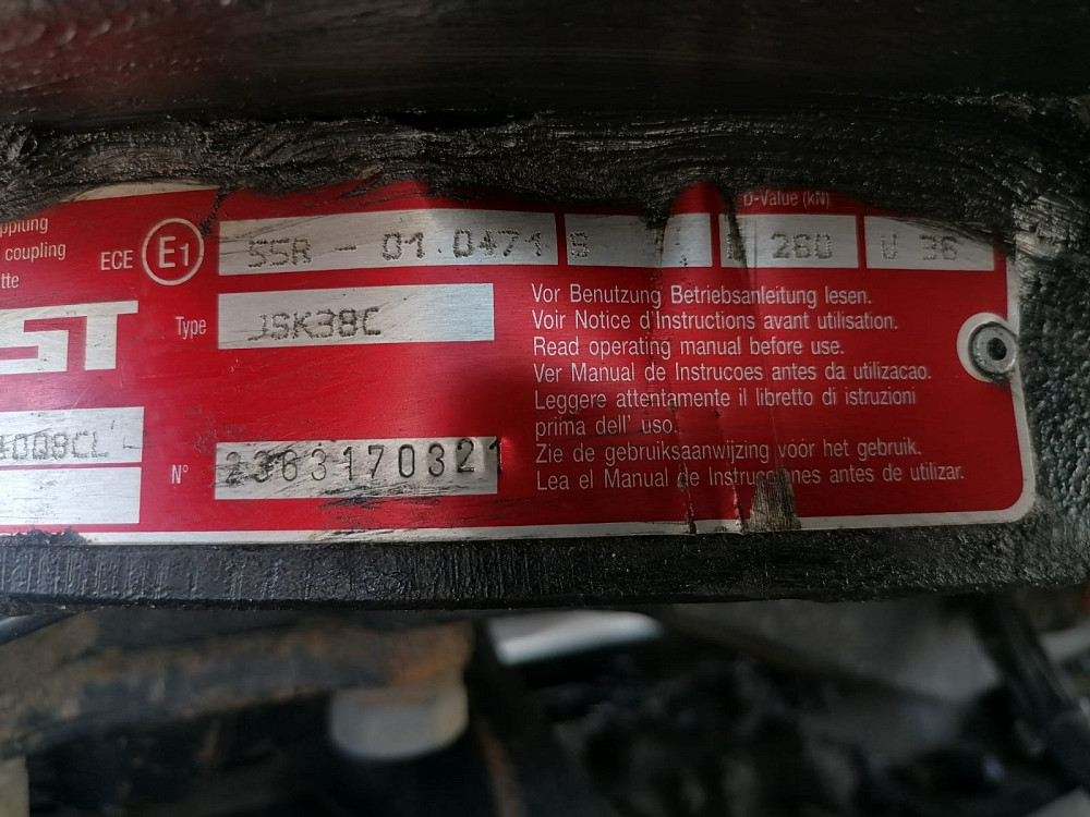 На MAN ищу седло JOST (38 под большой палец) JSK38C, 55R-01.0471.  - photo 1