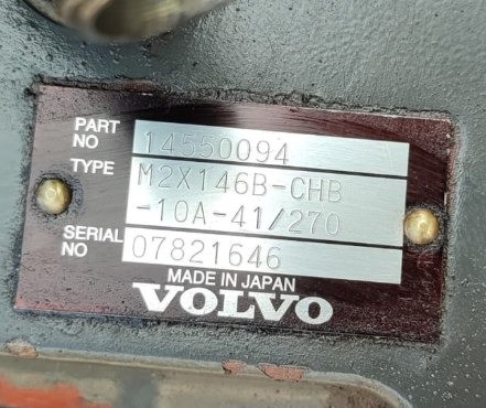 Нужен гидромотор поворотного редуктора на Вольво ЕС240BLC, Б/У.  - photo 1