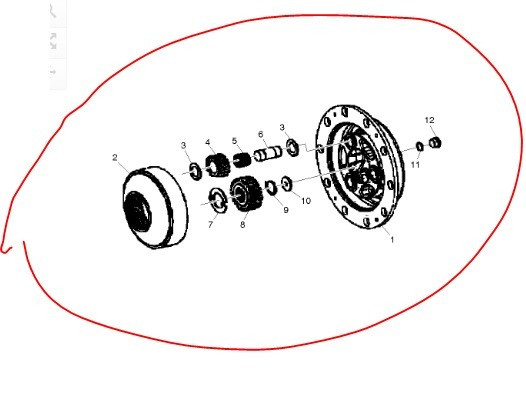 Нужен комплект бортового редуктора переднего моста Volvo FM4 (нового образца) - 21861491.  - photo 1