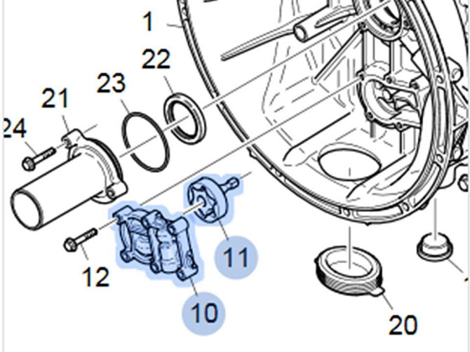 SCANIA 2536881 насос масляный КПП СКАНИЯ 2536881 Санкт-Петербург - изображение 1