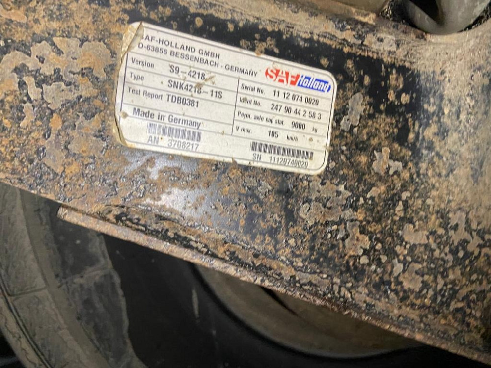 Нужна ось SAF S9-4218  - photo 1