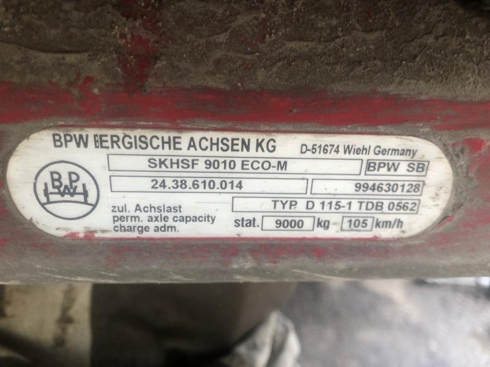 Ищу 2438610014 ось BPW прицепа SKHSF 9010 ECO-M.  - photo 1