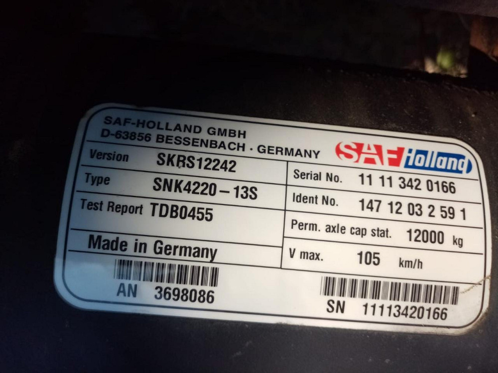 Нужна ось SAF SNK4220-13S.  - photo 1