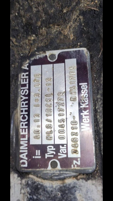 Ищу редуктор HL 6/1 DCSL-13 (3.076) на Камаз НЭО.  - photo 1