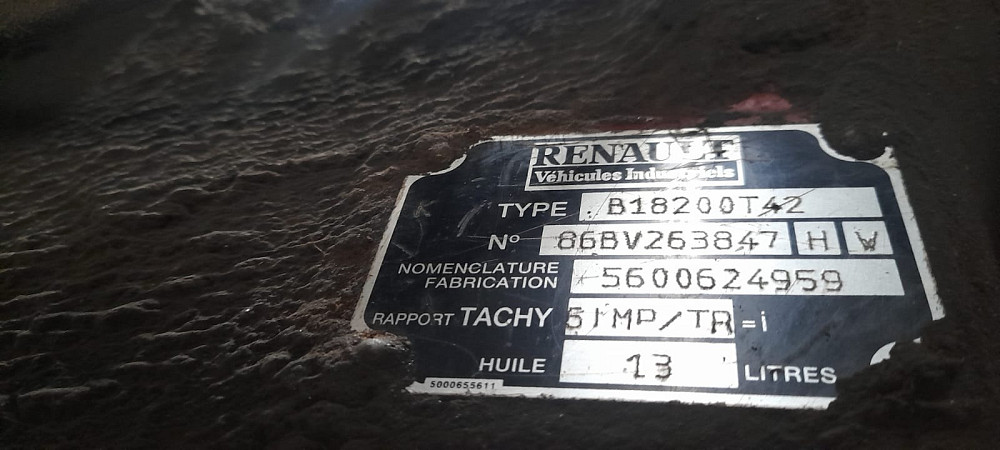 Нужна кпп B18200T42 с Рено Магнум.  - photo 1