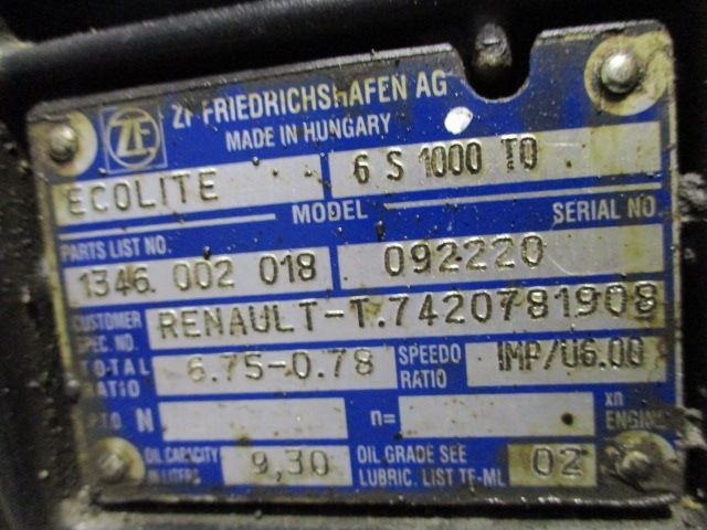 Ищу кпп ZF 6S1000TO - 1346002018.  - photo 1