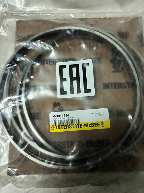 M-3011884 Cummins кольцо гильзы (вставка) K, QSK McBee Санкт-Петербург - изображение 1