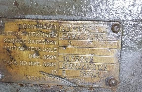 Нужен редуктор заднего моста (CTEV87 3.36) Volvo.  - photo 1