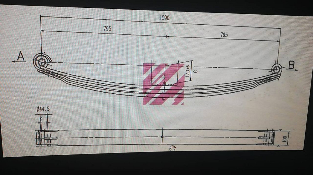 Ищу рессору 3х листовую на самосвал Volvo FM12 1996 года.  - photo 1