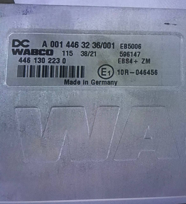 Нужен блок управления EBS A0014463236 на Actros.  - photo 1