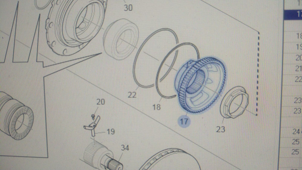 Интересует ведущий элемент 2408822 на бортовую Скания.  - photo 1