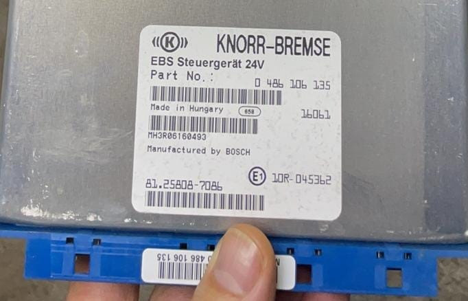 Ищу блок управления EBS MAN 81258087086.  - photo 1