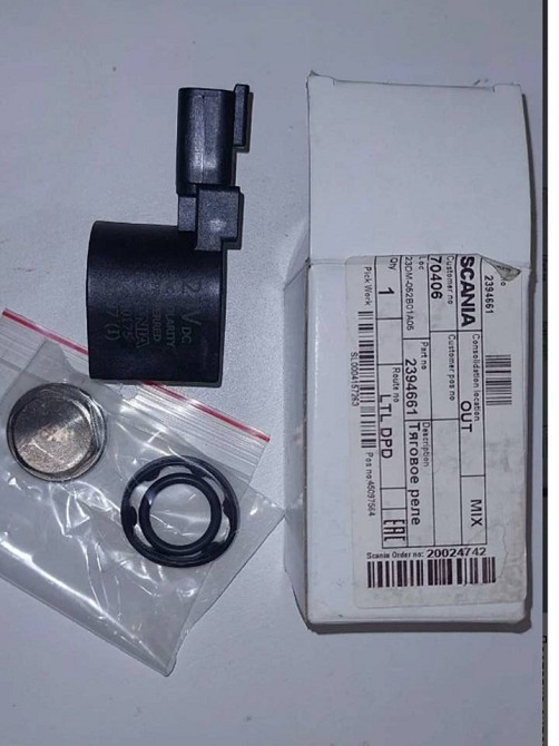 Scania 2820175 электромагнитная катушка 2394661 Санкт-Петербург - изображение 1