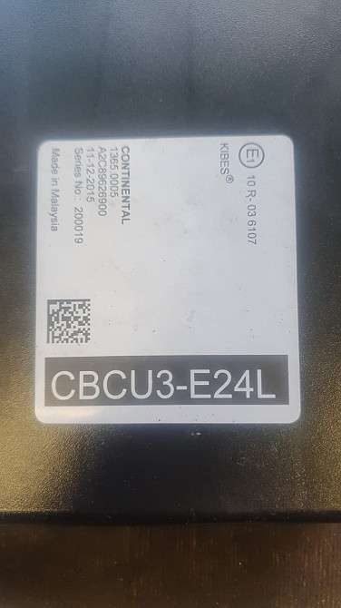 Ищу блок управления CBCU3-E24L A2C89626900, 13650005.  - photo 1