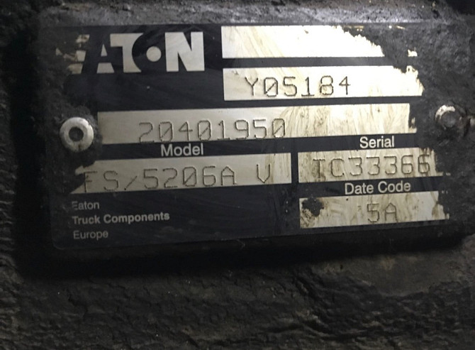 Нужна коробка Eaton FS5206A V Y05184. Вся Россия - изображение 1